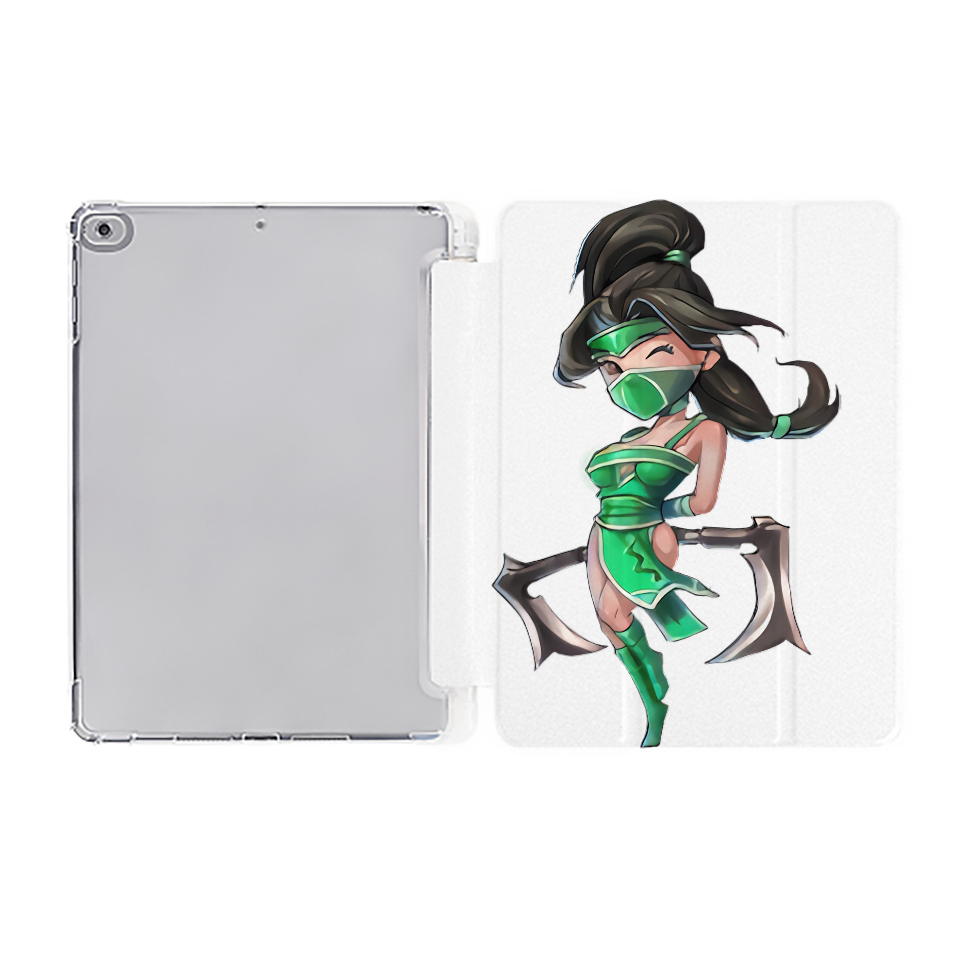 （画像用） リーグ・オブ・レジェンド League of Legends LOL IPad ケース ペン収納付き 三つ折りスタンド PUレザー×シリコン 対応機種9.5/10.5/10.9インチ